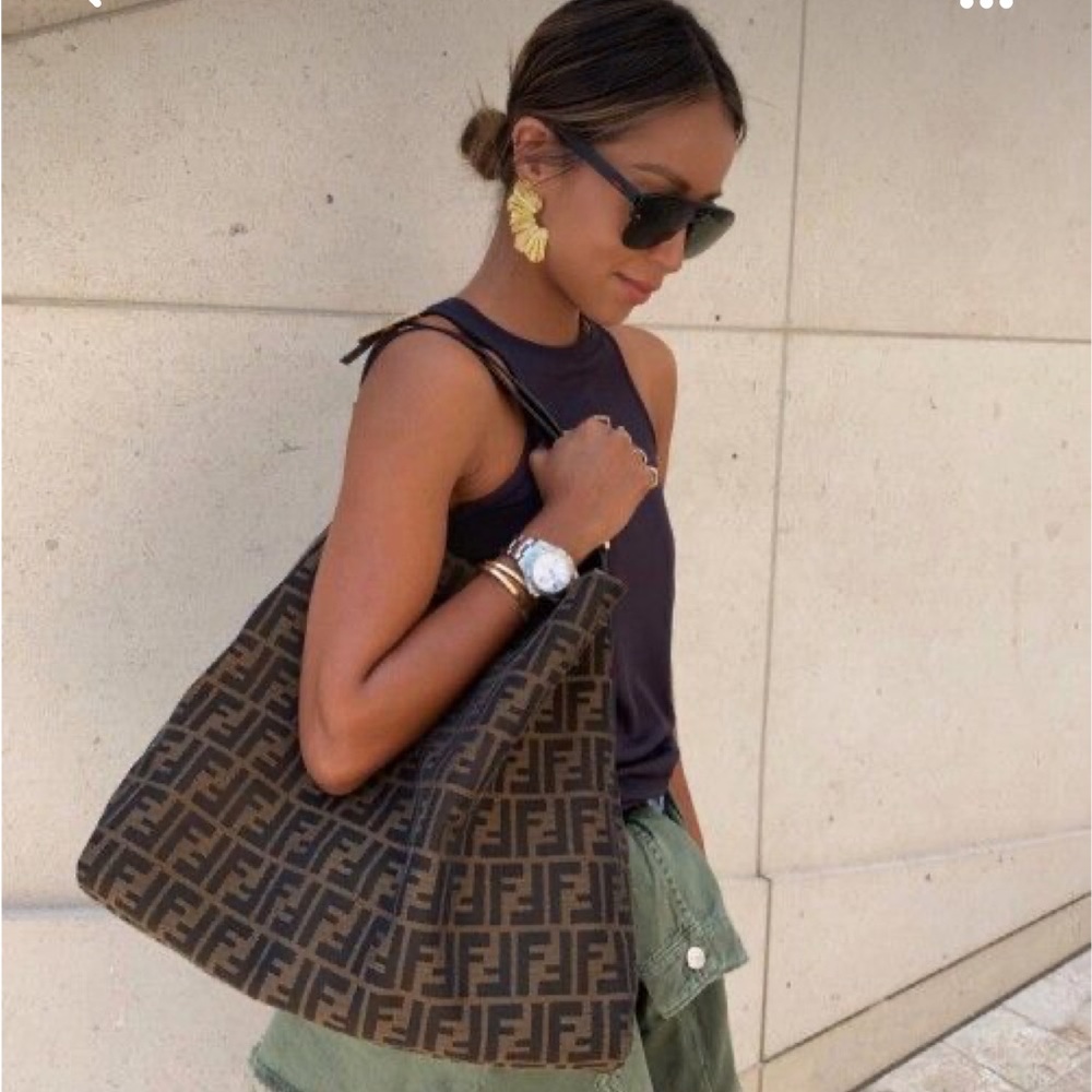 Authentic Fendi Zucca Tote Bag